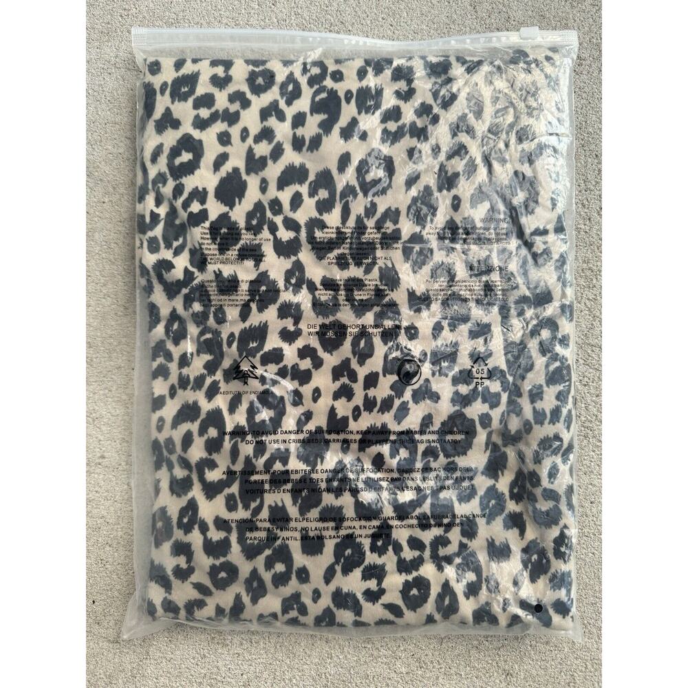 Lot (6) Plus Size 3X T Shirts Solid Colors Leopard Print Blouse Woman Within - Picture 3 of 13